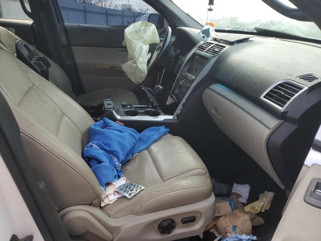 1FM5K8D81FGC53452 - 2015 FORD EXPLORER XLT WHITE photo 7