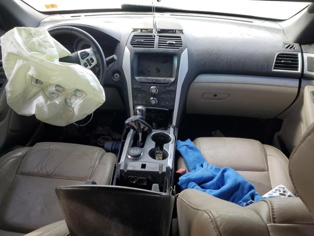 1FM5K8D81FGC53452 - 2015 FORD EXPLORER XLT WHITE photo 8