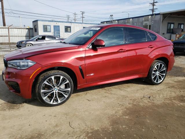 5UXKU6C53KLP60611 - 2019 BMW X6 XDRIVE50I BURGUNDY photo 1