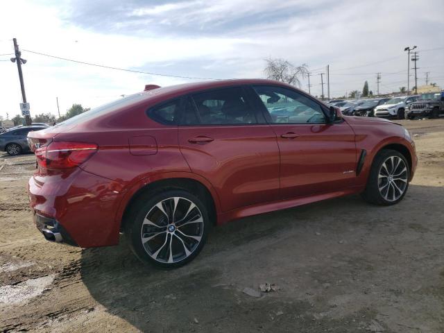 5UXKU6C53KLP60611 - 2019 BMW X6 XDRIVE50I BURGUNDY photo 3