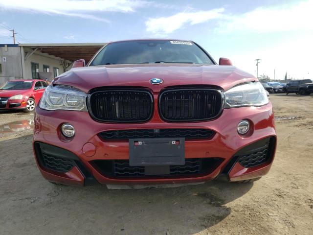 5UXKU6C53KLP60611 - 2019 BMW X6 XDRIVE50I BURGUNDY photo 5