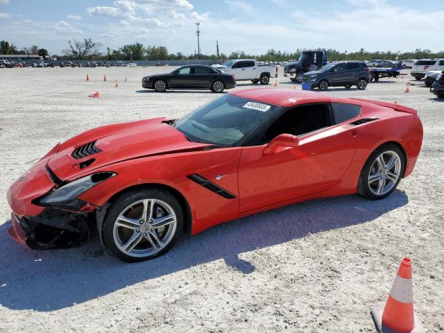 1G1YA2D7XH5110306 - 2017 CHEVROLET CORVETTE STINGRAY 1LT RED photo 1