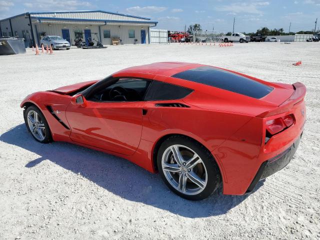 1G1YA2D7XH5110306 - 2017 CHEVROLET CORVETTE STINGRAY 1LT RED photo 2