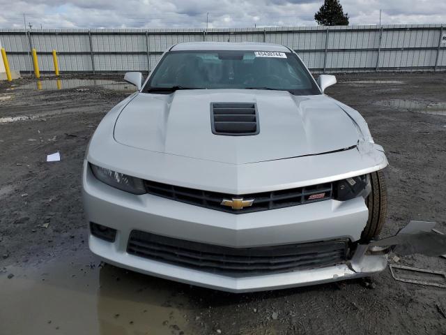 2G1FK1EJ7E9126857 - 2014 CHEVROLET CAMARO 2SS SILVER photo 5