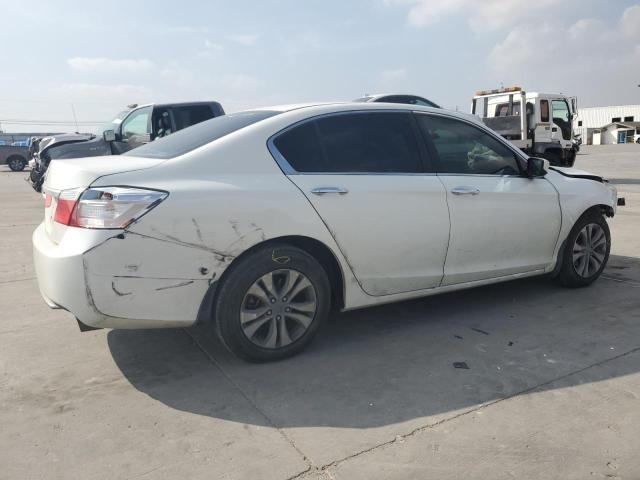 1HGCR2F34EA182370 - 2014 HONDA ACCORD LX WHITE photo 3