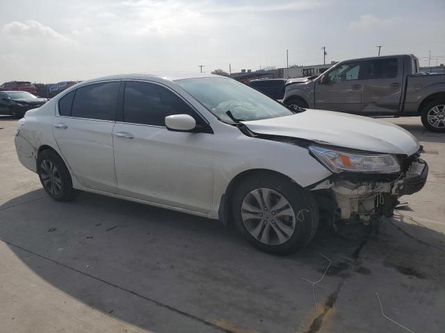 1HGCR2F34EA182370 - 2014 HONDA ACCORD LX WHITE photo 4