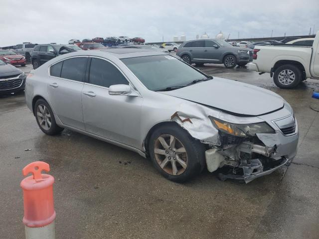 19UUA8F27CA020218 - 2012 ACURA TL SILVER photo 4