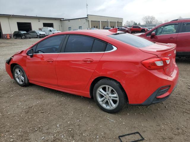 1G1BE5SM2G7236845 - 2016 CHEVROLET CRUZE LT RED photo 2