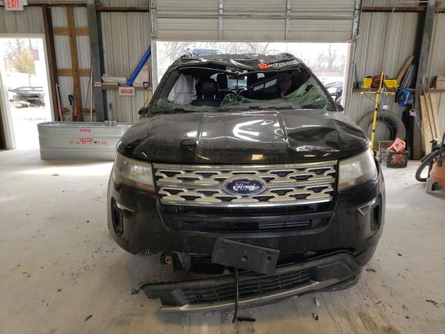 1FM5K7D88KGA46478 - 2019 FORD EXPLORER XLT BLACK photo 5