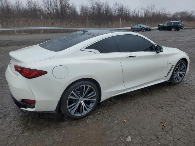 JN1EV7ELXJM390881 - 2018 INFINITI Q60 LUXE 300 WHITE photo 3