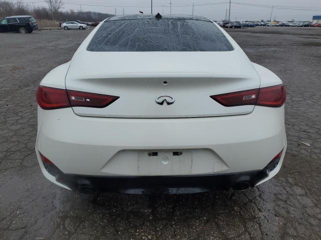 JN1EV7ELXJM390881 - 2018 INFINITI Q60 LUXE 300 WHITE photo 6