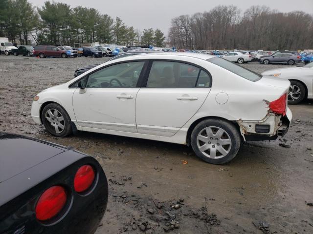 1HGFA16548L116507 - 2008 HONDA CIVIC LX WHITE photo 2