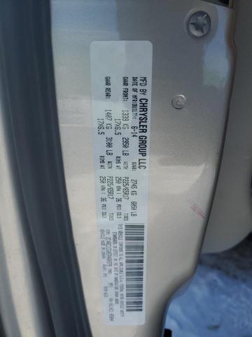 2C4RC1CG0ER460379 - 2014 CHRYSLER TOWN & COU TOURING L TAN photo 14