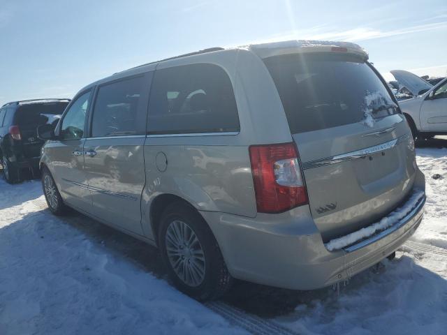 2C4RC1CG0ER460379 - 2014 CHRYSLER TOWN & COU TOURING L TAN photo 2
