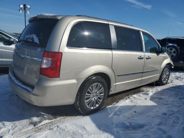 2C4RC1CG0ER460379 - 2014 CHRYSLER TOWN & COU TOURING L TAN photo 3