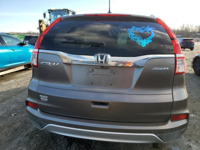 5J6RM4H74FL037381 - 2015 HONDA CR-V EXL GRAY photo 6