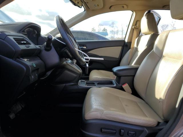 5J6RM4H74FL037381 - 2015 HONDA CR-V EXL GRAY photo 7