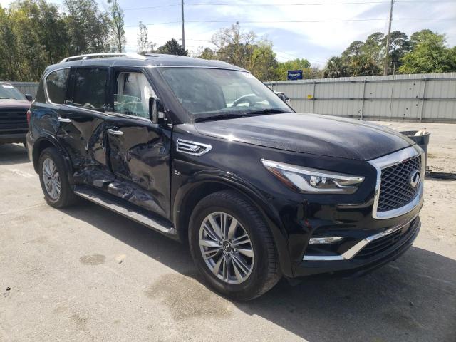 JN8AZ2NE3K9231892 - 2019 INFINITI QX80 LUXE BLACK photo 4