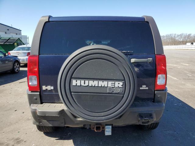 5GTDN13E778192067 - 2007 HUMMER H3 BLUE photo 6