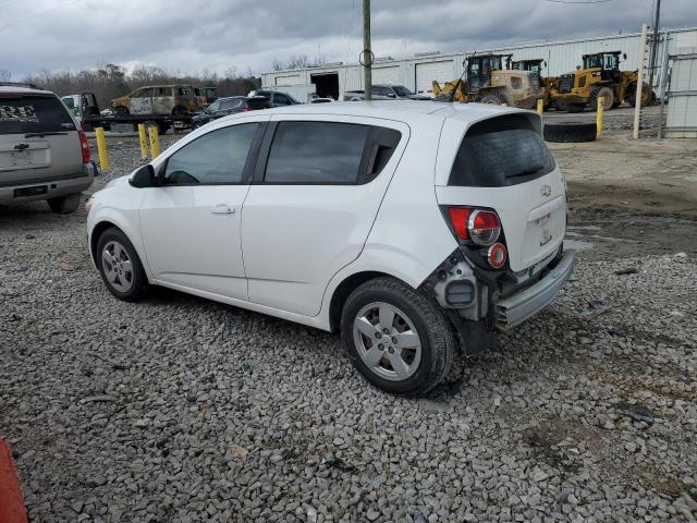 1G1JA6SH8E4137963 - 2014 CHEVROLET SONIC LS WHITE photo 2