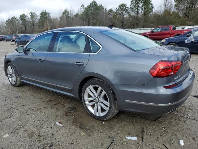 1VWCM7A33GC054434 - 2016 VOLKSWAGEN PASSAT SEL PREMIUM GRAY photo 2