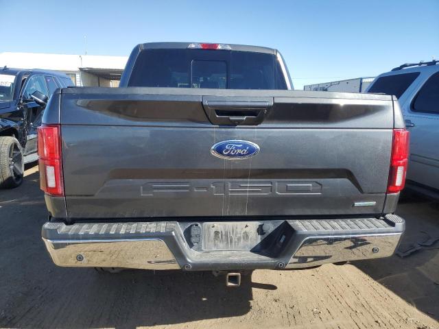 1FTEW1EG2JKD44189 - 2018 FORD F150 SUPERCREW GRAY photo 6