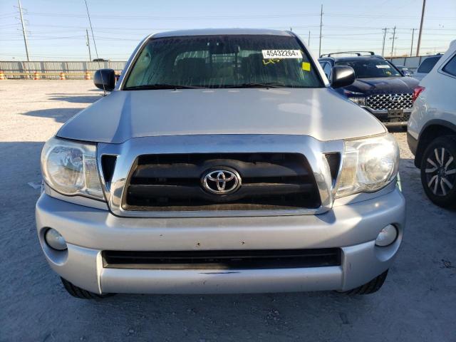 5TELU42N66Z254354 - 2006 TOYOTA TACOMA DOUBLE CAB SILVER photo 5