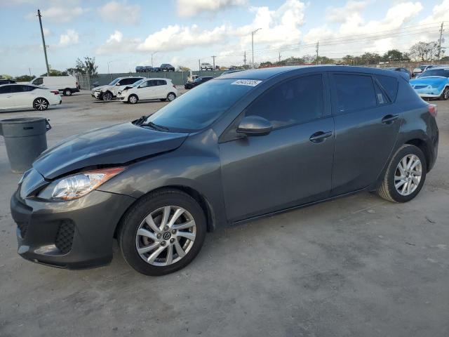 JM1BL1LP0D1790270 - 2013 MAZDA 3 I GRAY photo 1