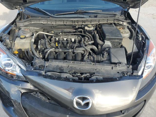 JM1BL1LP0D1790270 - 2013 MAZDA 3 I GRAY photo 11