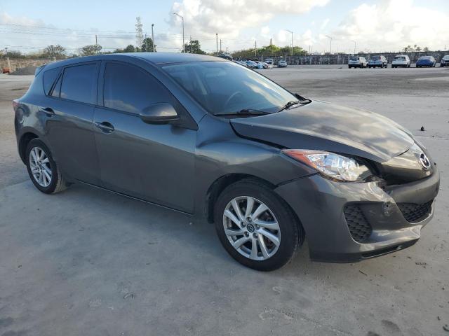 JM1BL1LP0D1790270 - 2013 MAZDA 3 I GRAY photo 4