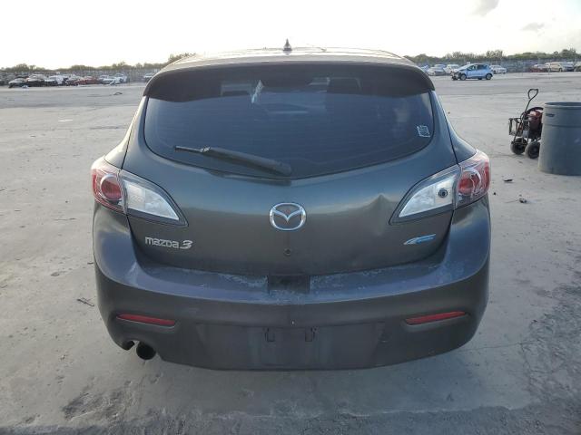 JM1BL1LP0D1790270 - 2013 MAZDA 3 I GRAY photo 6