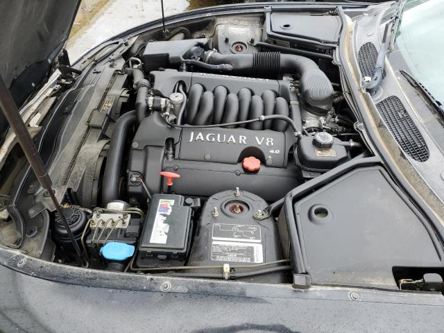 SAJDA42C12NA23956 - 2002 JAGUAR XK8 BLACK photo 11