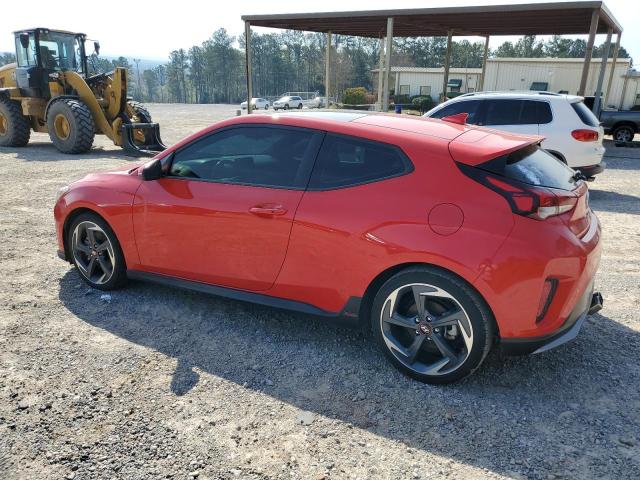 KMHTH6AB1KU020256 - 2019 HYUNDAI VELOSTER TURBO RED photo 2