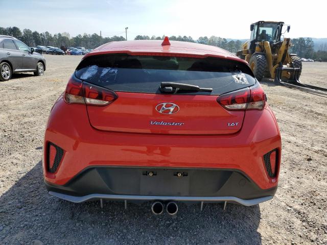 KMHTH6AB1KU020256 - 2019 HYUNDAI VELOSTER TURBO RED photo 6