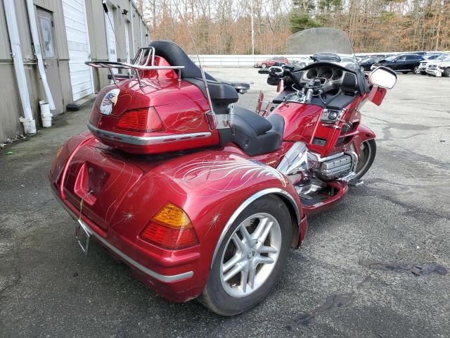 1HFSC47054A307229 - 2004 HONDA GL1800 MAROON photo 4