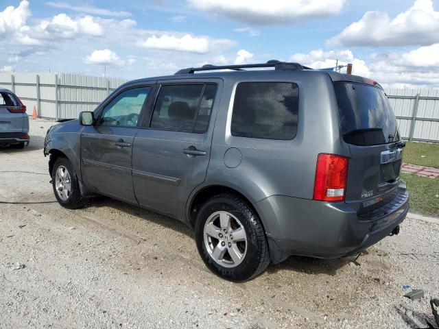 5FNYF38479B022621 - 2009 HONDA PILOT EX GRAY photo 2