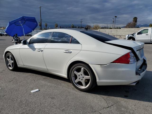 WDDDJ72X09A146784 - 2009 MERCEDES-BENZ CLS 550 WHITE photo 2