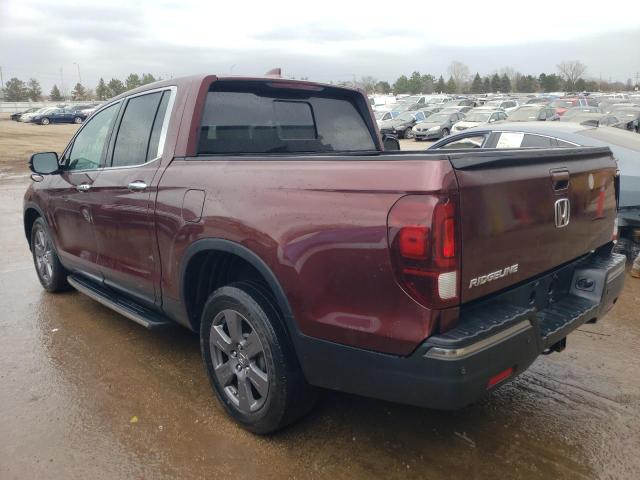 5FPYK3F77LB003381 - 2020 HONDA RIDGELINE RTL BURGUNDY photo 2