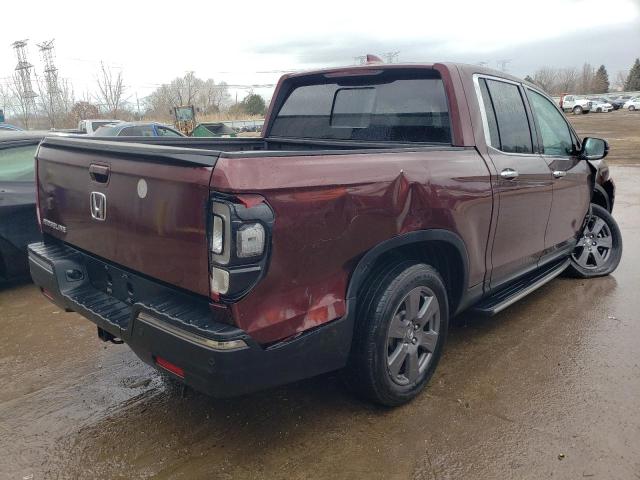 5FPYK3F77LB003381 - 2020 HONDA RIDGELINE RTL BURGUNDY photo 3