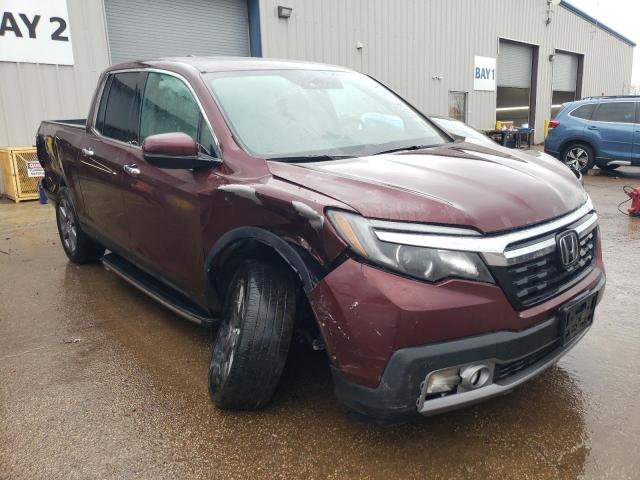 5FPYK3F77LB003381 - 2020 HONDA RIDGELINE RTL BURGUNDY photo 4