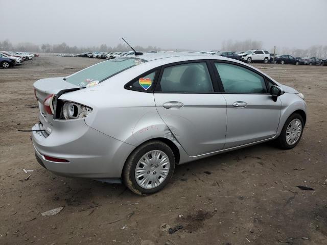 3FADP4AJ1EM132058 - 2014 FORD FIESTA S SILVER photo 3