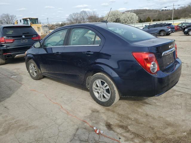 1G1JC5SH2F4147359 - 2015 CHEVROLET SONIC LT BLUE photo 2