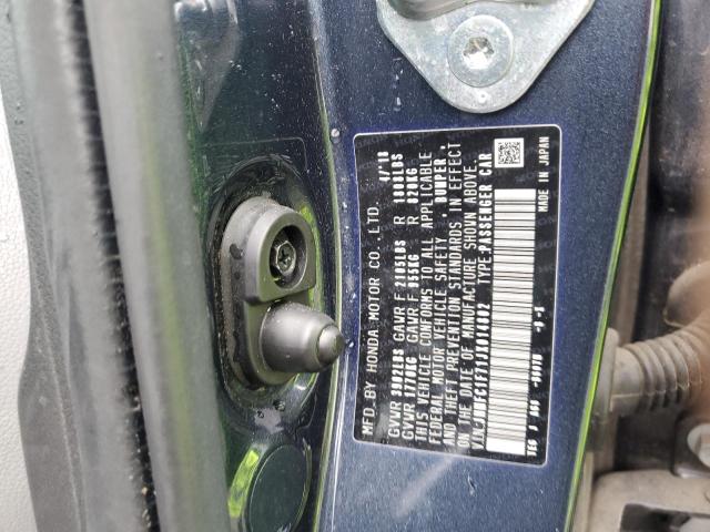 JHMFC1F71JX014802 - 2018 HONDA CIVIC EXL Mavi foto 12