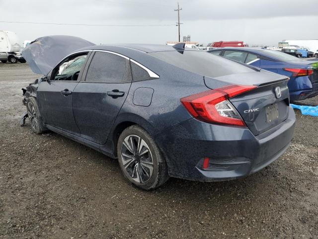JHMFC1F71JX014802 - 2018 HONDA CIVIC EXL Mavi foto 2