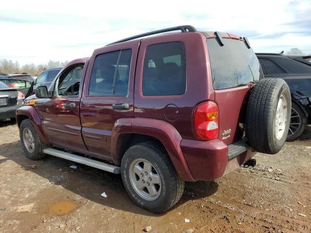 1J4GL58K03W539691 - 2003 JEEP LIBERTY LIMITED MAROON photo 2