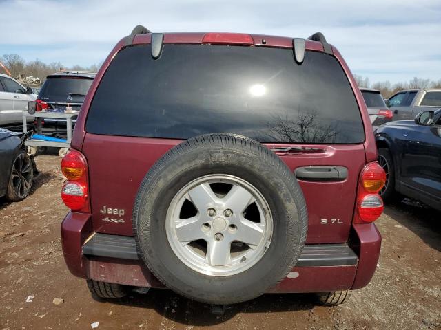 1J4GL58K03W539691 - 2003 JEEP LIBERTY LIMITED MAROON photo 6