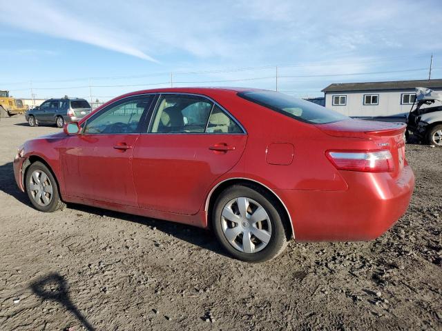 4T1BE46K47U030238 - 2007 TOYOTA CAMRY CE RED photo 2