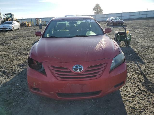 4T1BE46K47U030238 - 2007 TOYOTA CAMRY CE RED photo 5