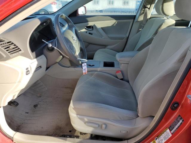 4T1BE46K47U030238 - 2007 TOYOTA CAMRY CE RED photo 7