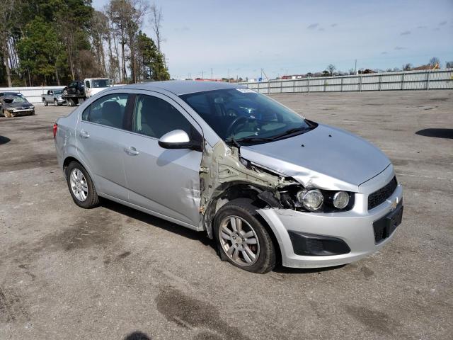 1G1JC5SH3F4107372 - 2015 CHEVROLET SONIC LT GRAY photo 4